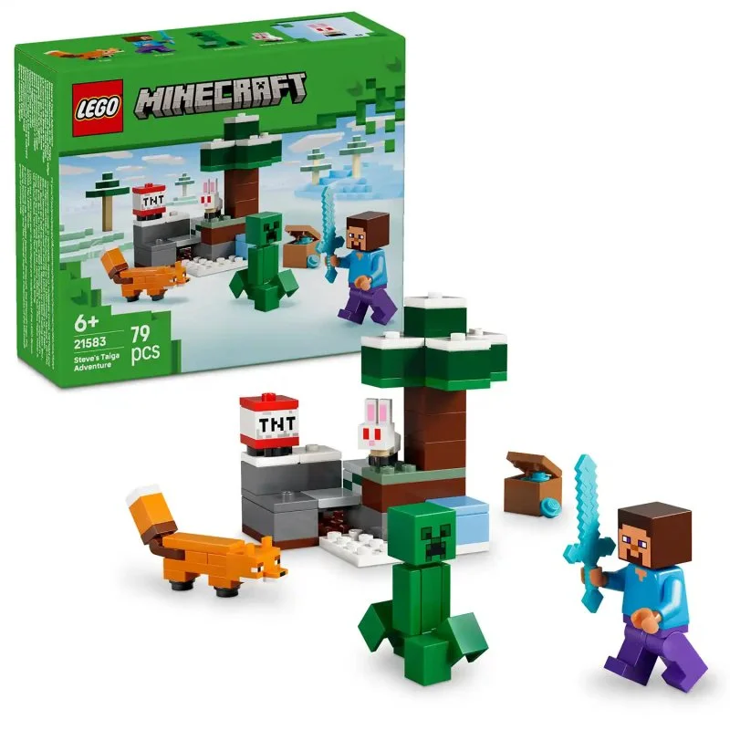 Minecraft® 21583 Steve und das Abenteuer in der Taiga
