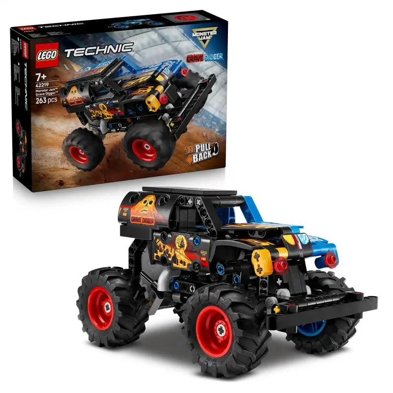 Technic 42219 Monster Jam™ Grave Digger™ Feuer und Eis