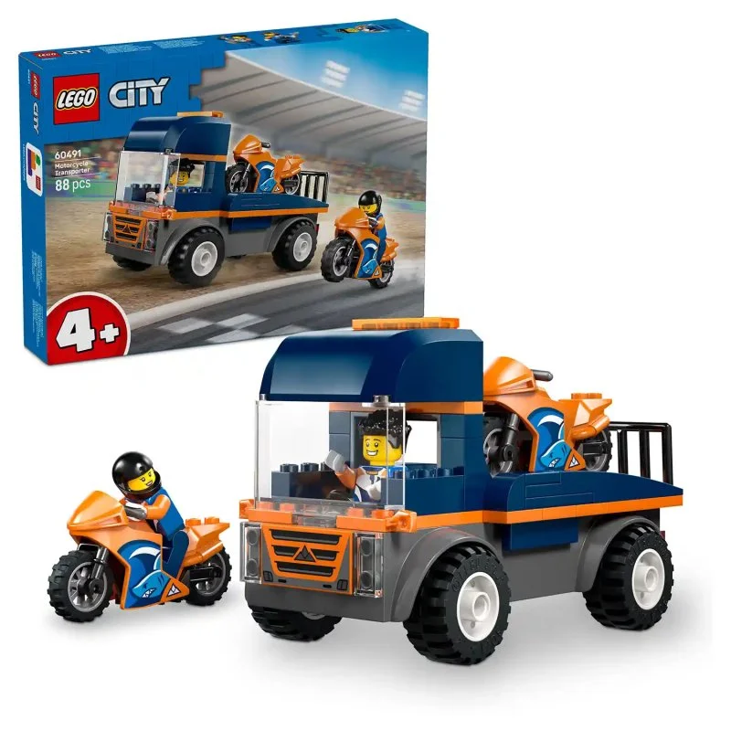 City 60491 LKW zum Transport von Motorrädern