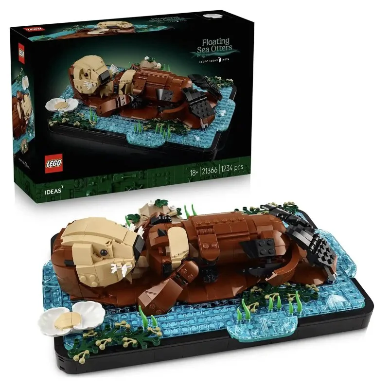 Ideas 21366 Schwimmende Seeotter