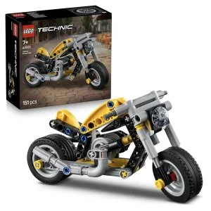 LEGO® Technic 42225 Gelbes Motorrad