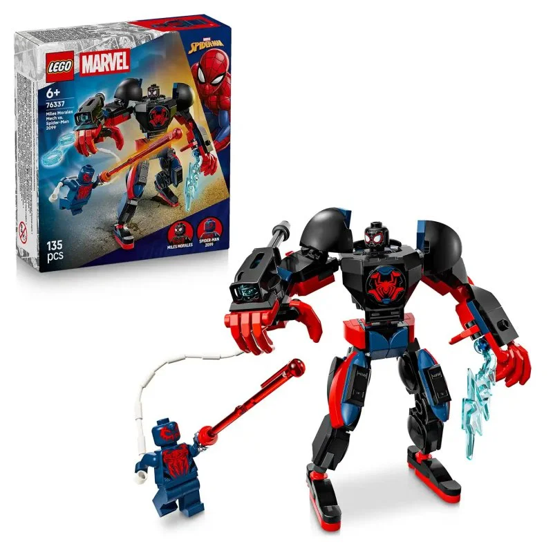 ǀ Marvel 76337 Miles Morales' Roboter vs. Spider-Man 2099