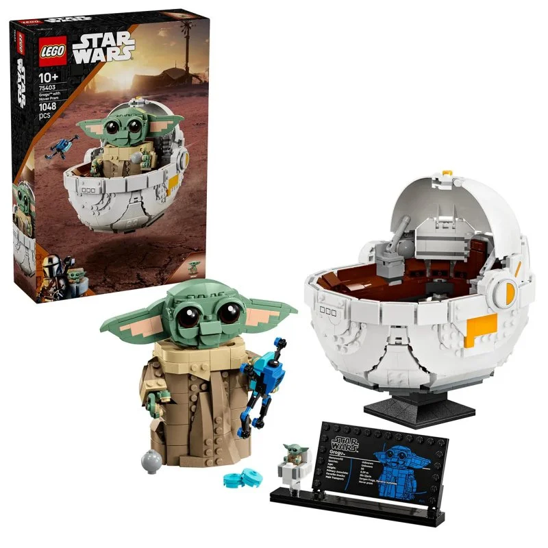 Star Wars™ 75403 Grogu™ im schwebenden Kinderwagen