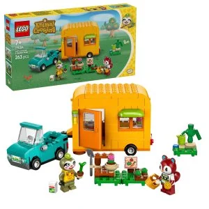 LEGO® Animal Crossing™ 77054 Leif, Wohnwagen und Gärtnerei