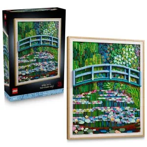 LEGO® Art 31220 Claude Monet – Brücke über einem Seerosenteich