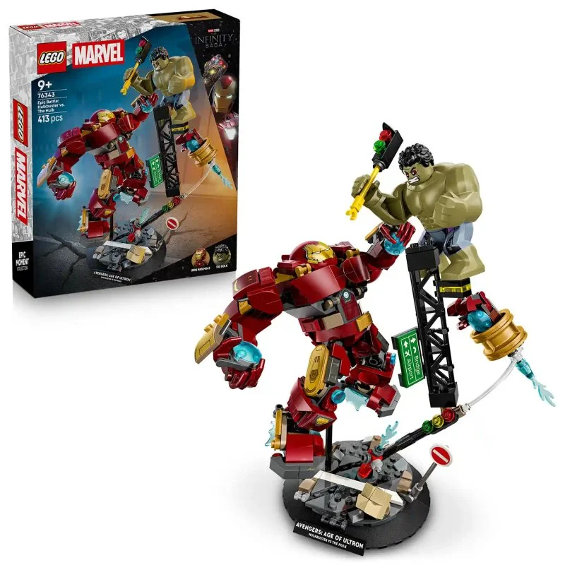 ǀ Marvel 76343 Episches Duell: Hulkbuster vs. Hulk