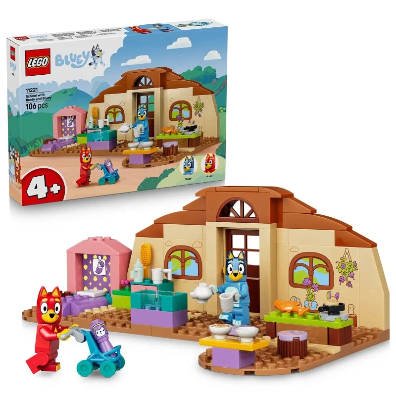 Bluey 11221 Rusty, Bluey und die Schule