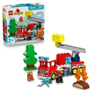 LEGO® DUPLO® 10473 Feuerwehrauto mit Schlauch und Feuerwehrmann