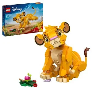 LEGO® │ Disney 43243 Löwenjunges Simba aus Der König der Löwen