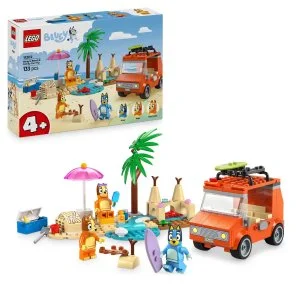 LEGO® Bluey 11202 Bluey und der Familienausflug mit dem Auto zum Strand