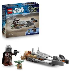 LEGO® Star Wars™ 75436 Der Mandalorianer und Grogu und Speeder-Bike