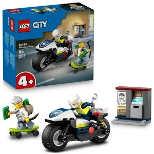 LEGO® City 60455 Verfolgungsjagd mit dem Polizeimotorrad