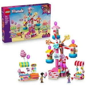 LEGO® Friends 42700 Karussell mit Süßigkeiten und Cupcakes