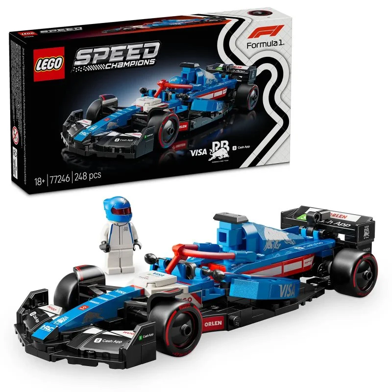 Speed Champions 77246 Rennwagen Visa Cash App RB VCARB 01 F1®