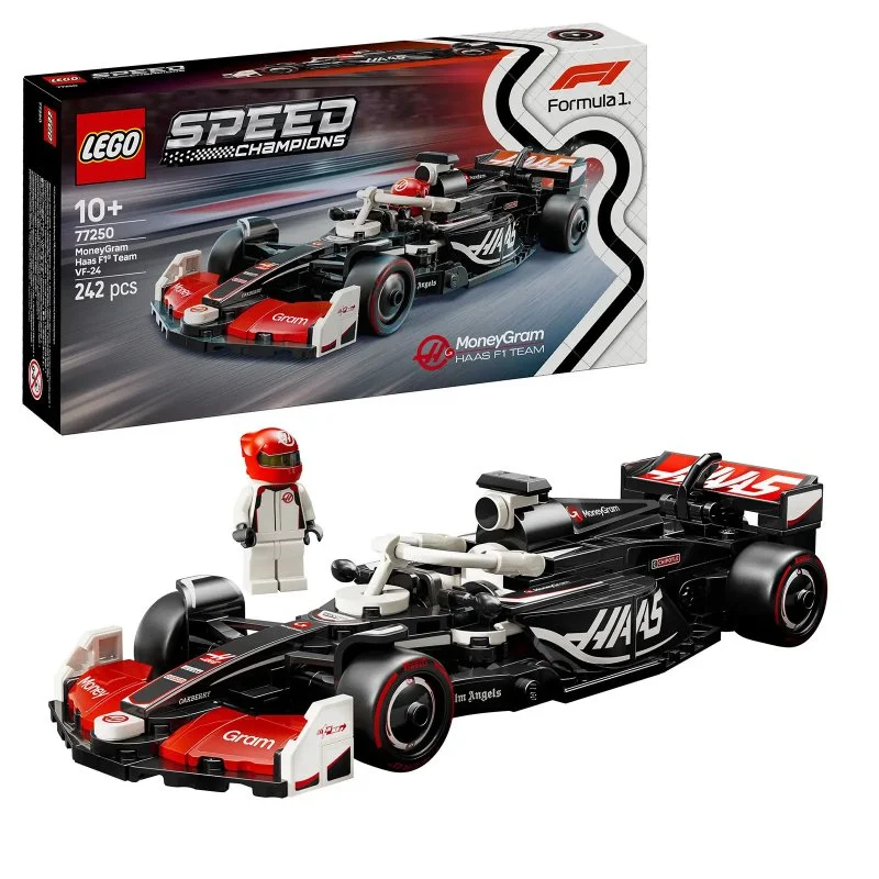 Speed Champions 77250 Rennwagen MoneyGram Haas F1® Team VF-24