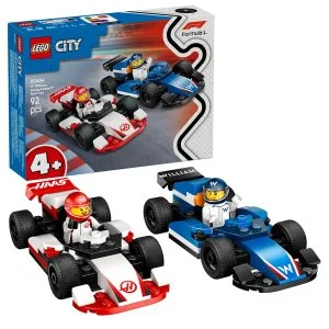 LEGO® City 60464 F1®-Rennwagen von Williams Racing und Haas F1®
