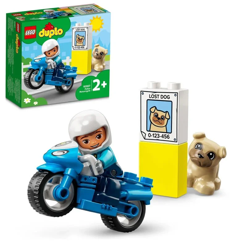 DUPLO® 10967 Polizeimotorrad