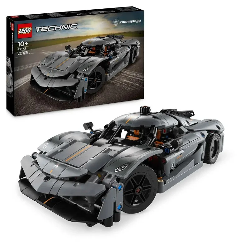 Technic 42173 Graues Hyperauto Koenigsegg Jesko Absolut