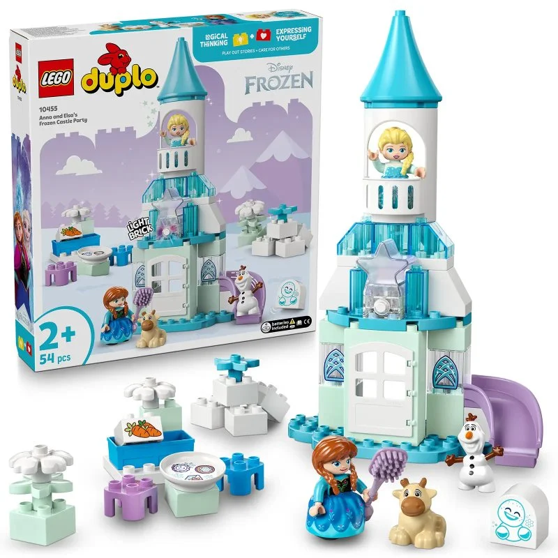 DUPLO® ǀ Disney 10455 Die Eiskönigin: Anna und Elsa und die Feier im Schloss
