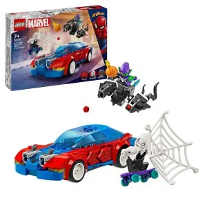 LEGO® Marvel 76279 Spider-Mans Rennwagen und Venom Grüner Kobold