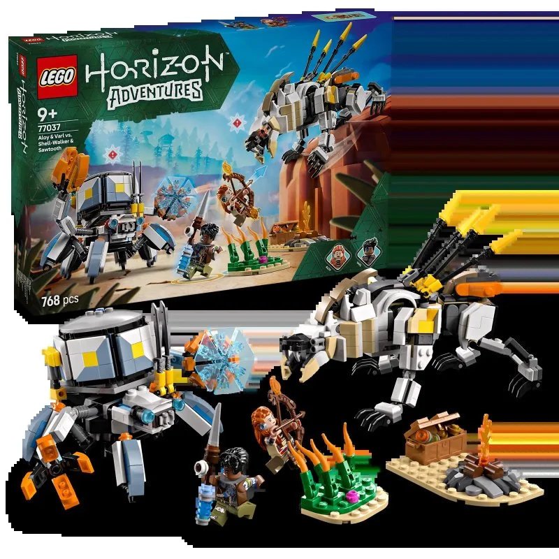 Horizon Adventures™ 77037 Aloy und Varl vs. Shell-Walker und Sawtooth