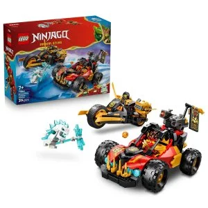 LEGO® NINJAGO® 71864 Kais und Coles kombinierbare Fahrzeuge