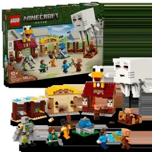 LEGO® Minecraft® 21273 Ghast-Ballon und Angriff auf das Dorf