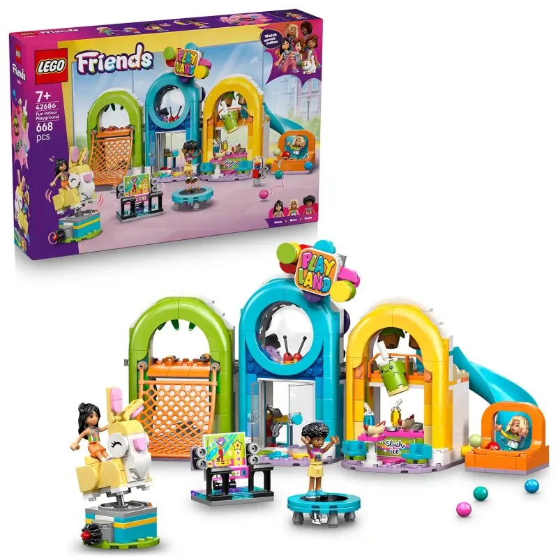 Friends 42686 Spaßiger Indoor-Spielplatz