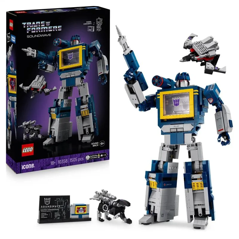 Icons 10358 Transformers: Soundwave