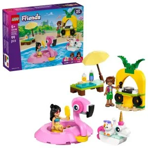 LEGO® Friends 42658 Spaß am Pool mit Einhorn und Flamingo