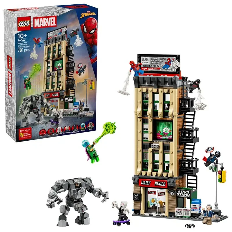 ǀ Marvel 76342 Spider-Man gegen Mysterio: Daily Bugle