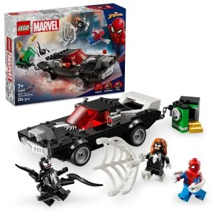 LEGO® Marvel 76309 Spider-Man gegen Venoms leistungsstarken Sportwagen
