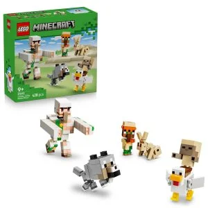 LEGO® Minecraft® 21592 Hühnerreiter und Angriff in der Wüste