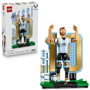 LEGO® Editions 43015 Lionel Messi – Fußballlegende