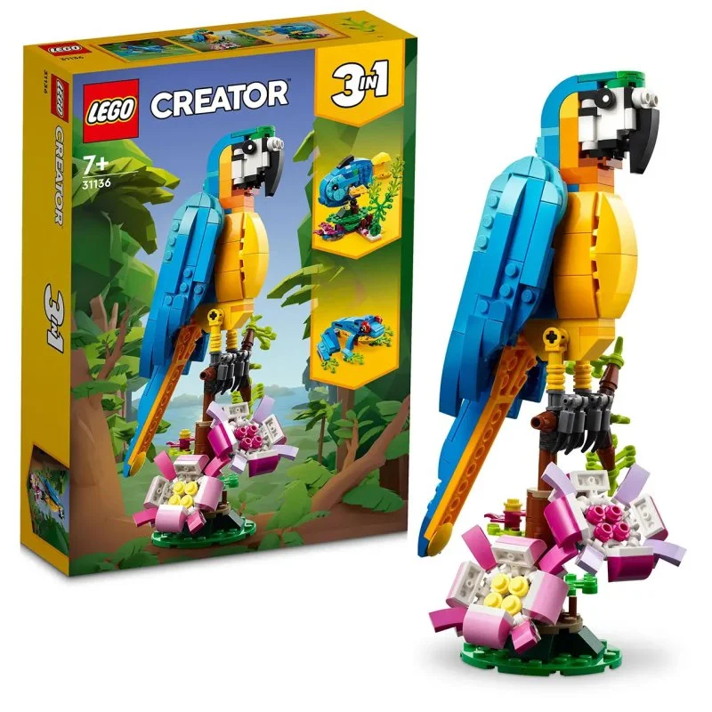 Creator 3-in-1 31136 Exotischer Papagei