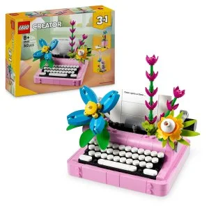 LEGO® Creator 3-in-1 31169 Schreibmaschine mit Blumen