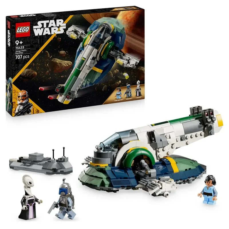 Star Wars™ 75433 Jango Fett und sein Raumschiff
