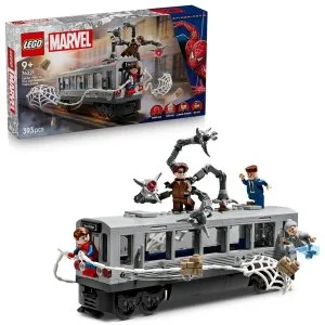 LEGO® ǀ Marvel 76321 Spider-Man gegen Doc Ock: Szene in der U-Bahn