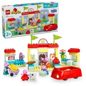 LEGO® DUPLO® Prasátko Peppa 10434 Prasátko Peppa und der Supermarkt