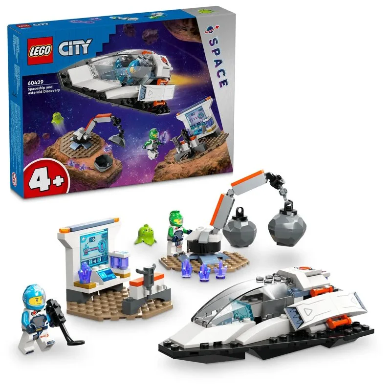 City 60429 Raumschiff und Asteroidenentdeckung