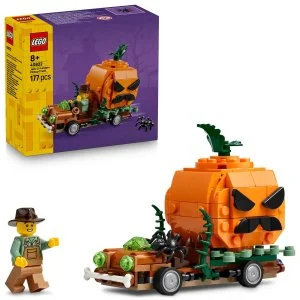 LEGO® 40822 Pick-up mit Halloween-Kürbissen, Kreativ-Bausatz