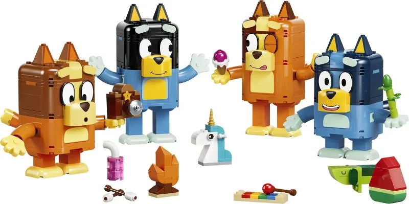 Bluey 11217 Bluey und ihre Familie aus Bausteinen