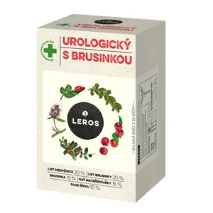 LEROS Urologischer Kräutertee mit Cranberry – Aufgussbeutel (20 x 1,5 g) – unterstützt die Gesundheit der Harnwege