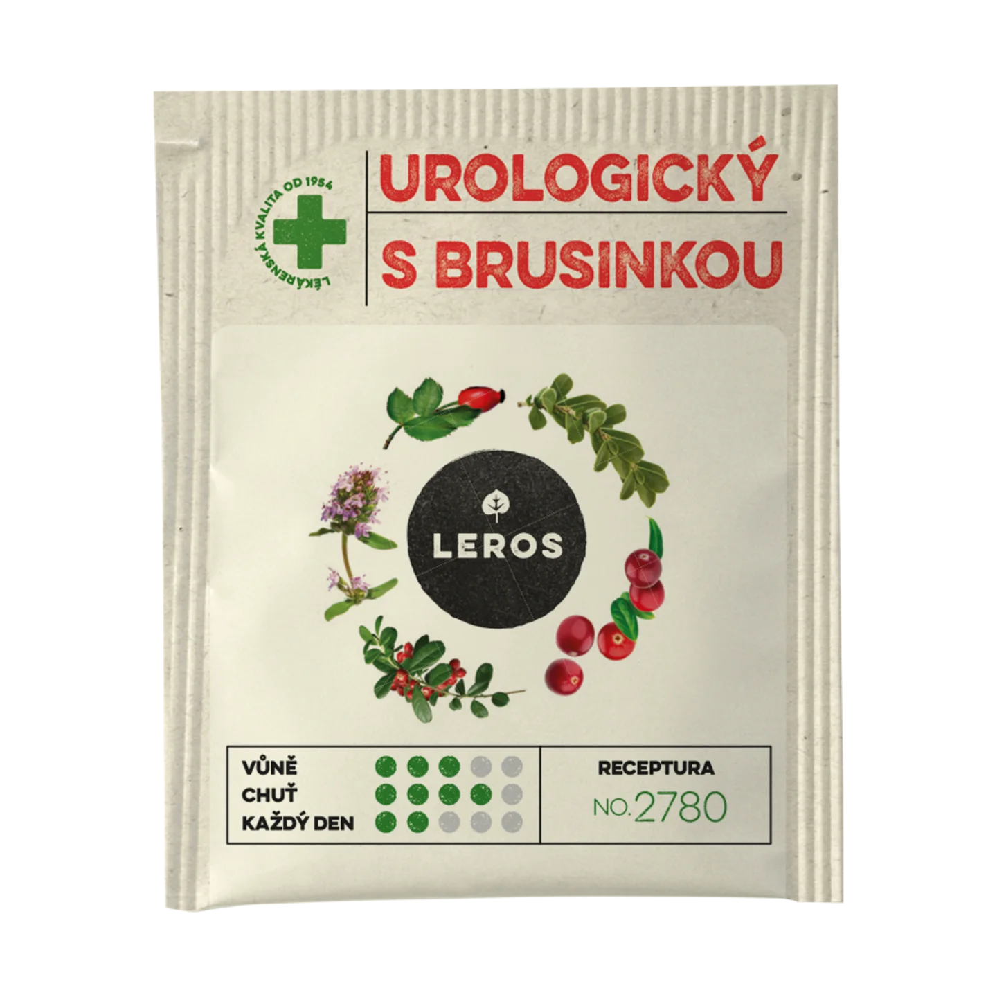 LEROS Urologischer Kräutertee mit Cranberry – Aufgussbeutel (20 x 1,5 g) – unterstützt die Gesundheit der Harnwege