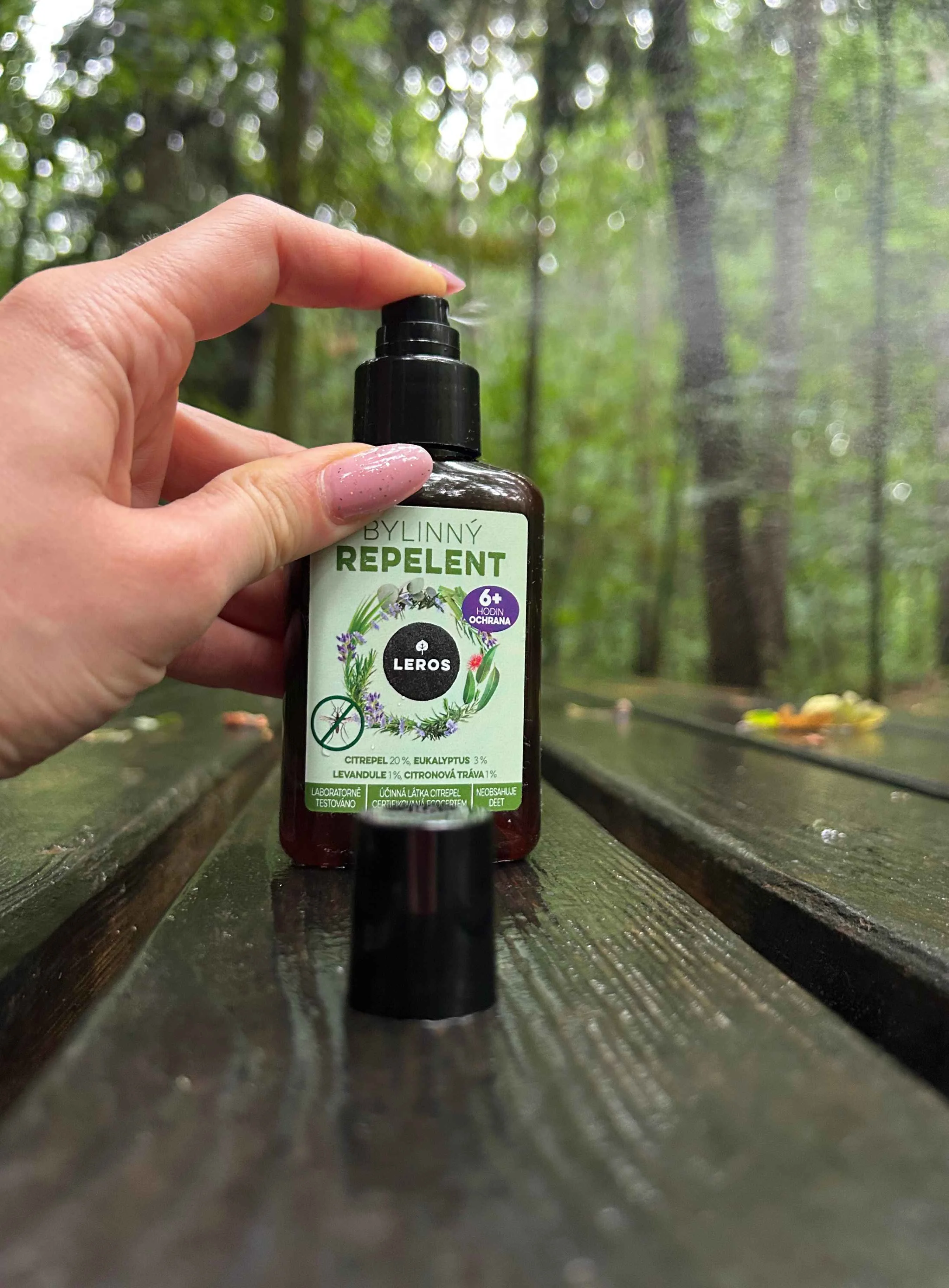 LEROS Pflanzliches Repellent (100 ml) – gegen Mücken und Zecken