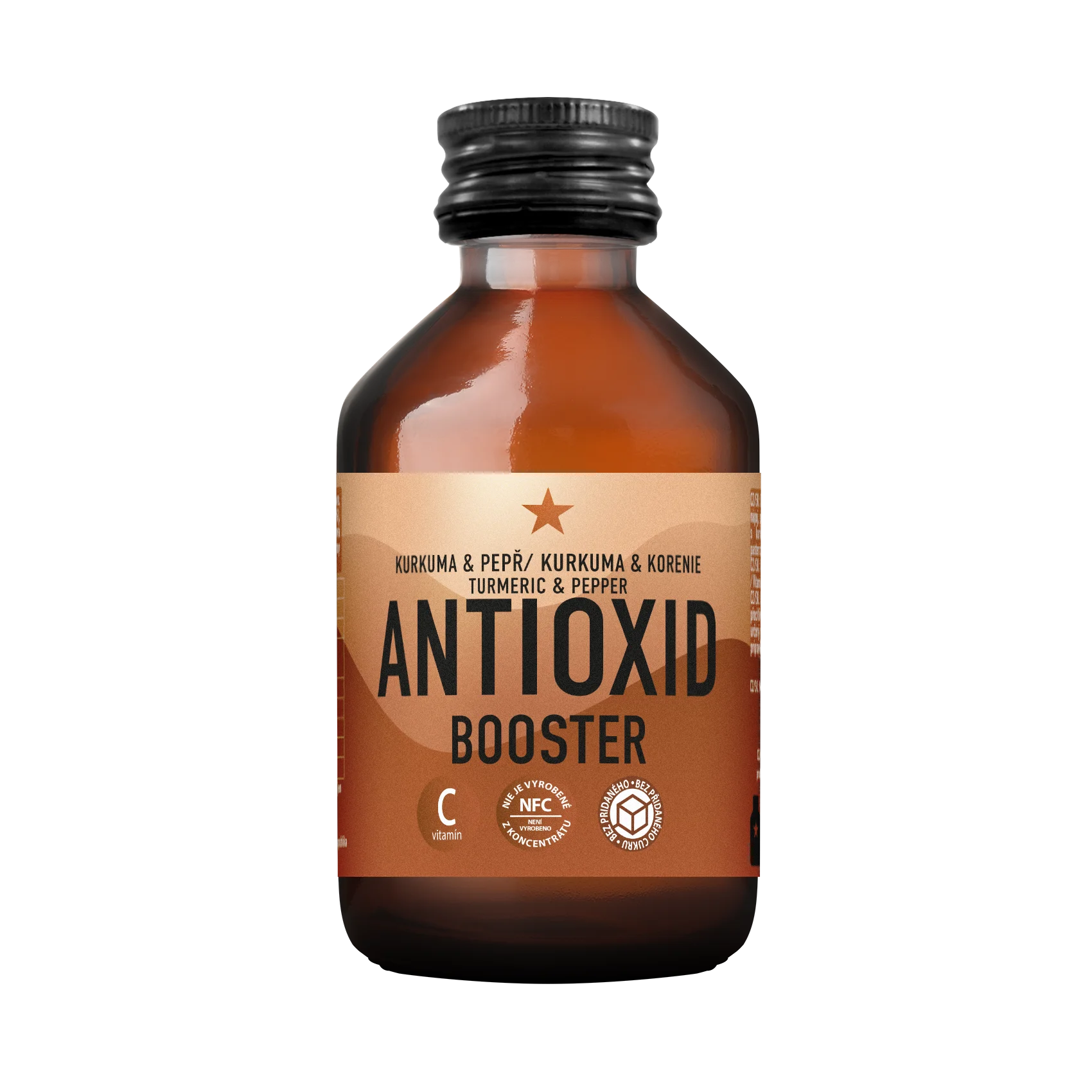 LEROS Healthy booster Kurkuma & Pfeffer Antioxidantien-Shot (100 ml) – zur Reinigung des Körpers
