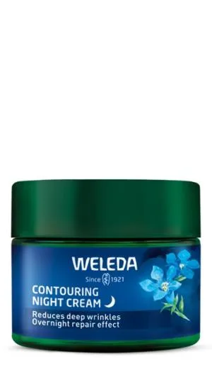 Weleda Straffende Nachtcreme Blauer Enzian und Alpine Zaubernuss
