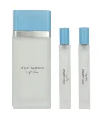 Light Blue 100 ml + 2 x EDT Mini Eau de Toilette für Damen 10 ml