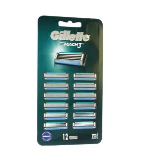 Gillette Mach3 Ersatzklingen 12 Stück