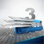 Mach3 Turbo Ersatzklingen 8 Stück für Männer